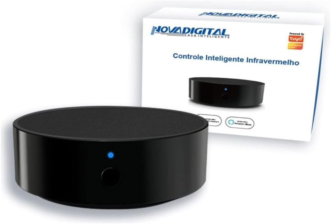 Controle Universal IR Infravermelho Inteligente Para Automação Wi-Fi Novadigital