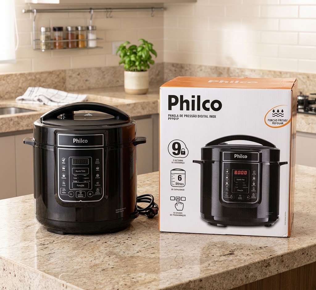 panela elétrica de pressão philco 6 litros