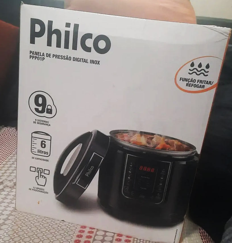 Panela De Pressão Digital Philco