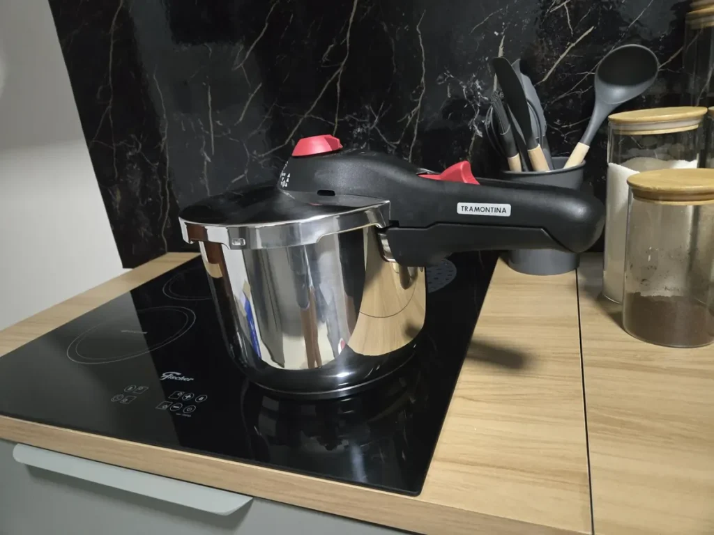 panela de pressão para fogão de indução tramontina