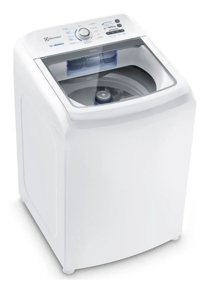 Máquina De Lavar 15kg Electrolux Essential Care Com Cesto Inox