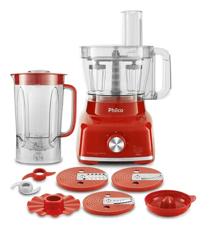 Multiprocessador Philco Vermelho