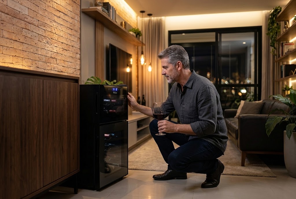 adega philco 24 garrafas climatizada
