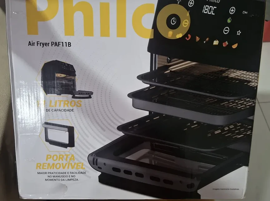 fritadeira elétrica sem óleo air fryer philco