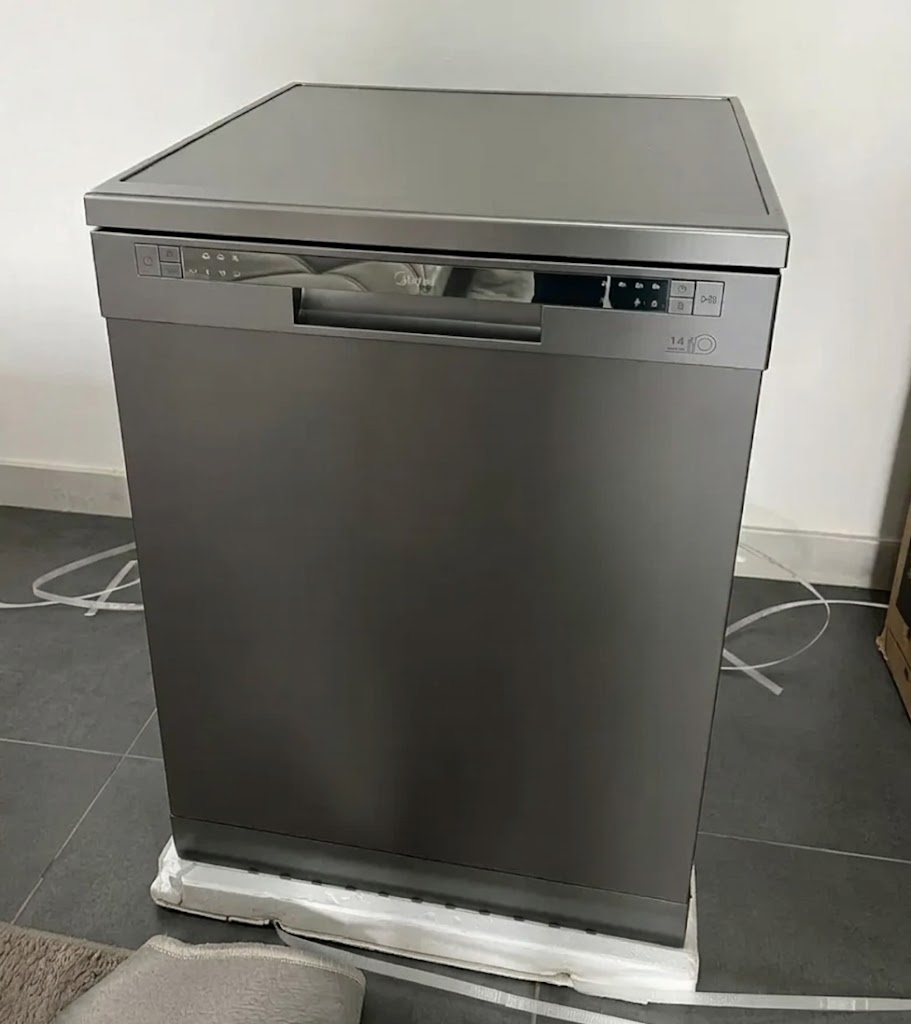 lava louças midea 14 serviços cinza